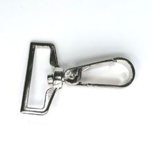 Musketonhaak - zilver - 30 mm
